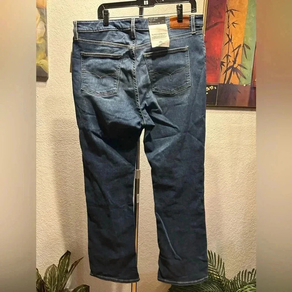 Ralph Lauren high rise bootleg legacy wash jeans women’s 16/33 - Picture 3 of 12